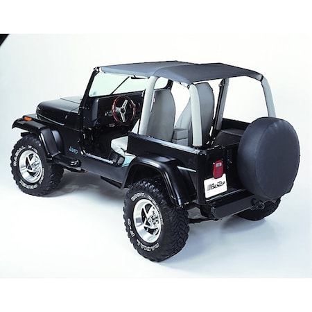 Bestop BIKINI JEEP 92-95 BK.DENM, 1992-1995 Jeep Wrangler YJ 52529-15